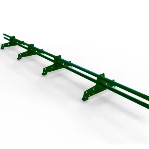 Снегозадержатель трубчатый NewLine D25 RAL 5005 (4 опоры) 3м