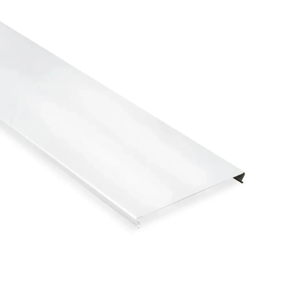 Рейка S-100 белый матовый 3306 (3м) (1 уп=30шт) Profi. CESAL