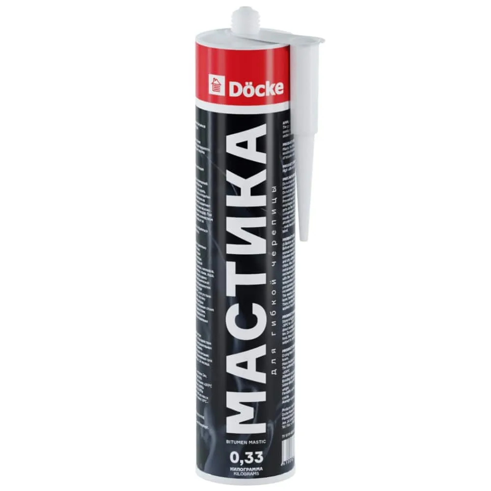 Мастика для гибкой черепицы 0,33 кг ZRMA-1099