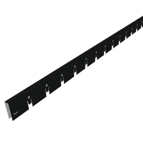 Профиль Grand Line 100х100х1200х40 поперечный черный Al (уп. 104 шт)