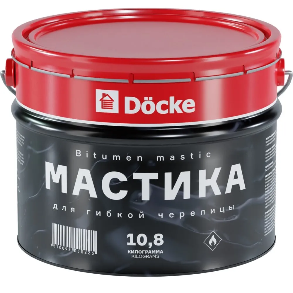 Мастика Döcke для гибкой черепицы 10 л