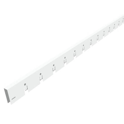 Профиль Grand Line 50х50х600х40 поперечный белый Al (уп. 200 шт)