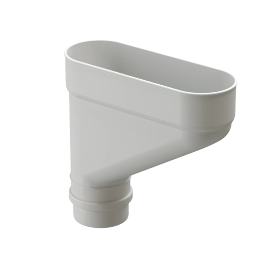 Водосточный коллектор Lux Пломбир RAL 9003 Docke