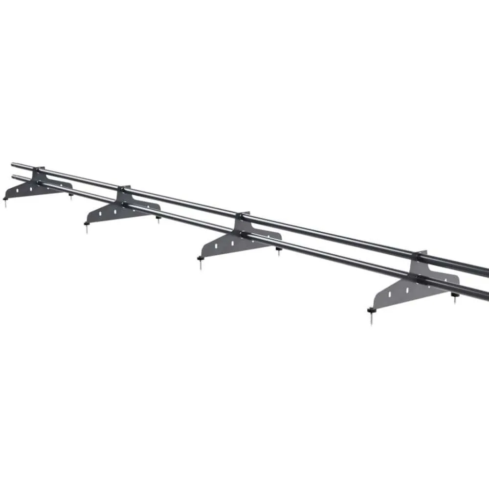 Снегозадержатель трубчатый NewLine D25 RAL 7024 (4 опоры) 3м