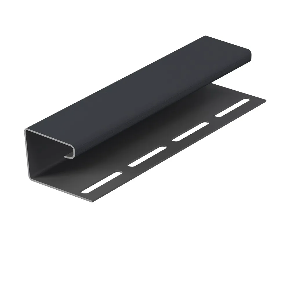ПРЕМИУМ J-профиль (Графит) // Docke 3000 мм (1уп-30шт)