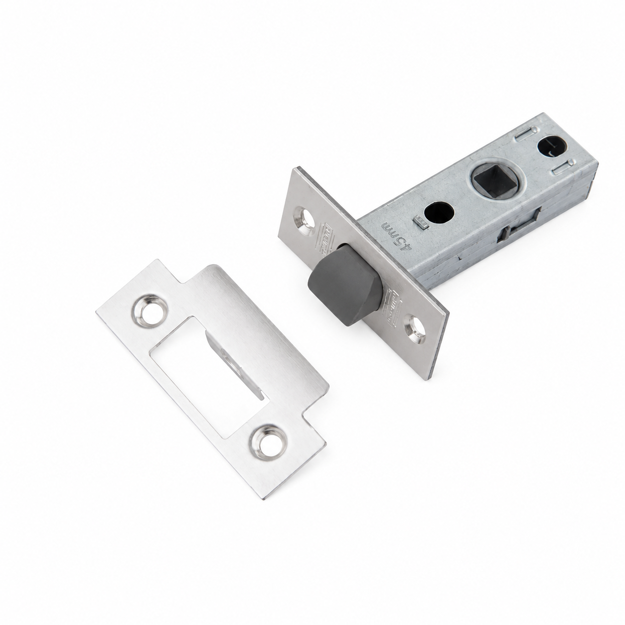 Защелка L 6-45 SILVER Серебро матовое (nylon latch) PALIDORE